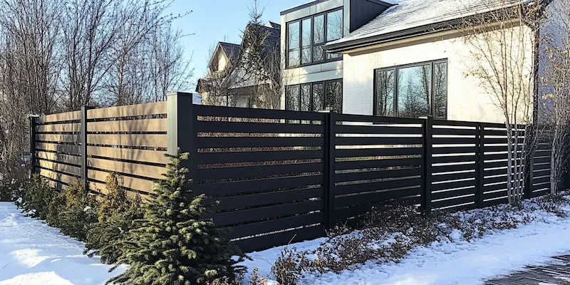 Zaunelemente aus Polen